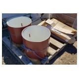 Snap Ties & (2) Rolls 15' Metal Sheeting