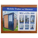 Mobile Toilet w/Shower