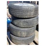 (4) Toyota Tires w/Rims 225/65R17