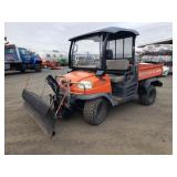 Kubota Diesel 4x4 RTV900 w/Snow Plow - NO TITLE