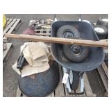 (2) Turf King Wheelbarrows (one assembled)