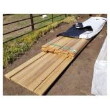 1'x6'x16-20' T&G Inland Red Cedar Lumber