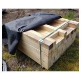 4'x4'x4' Yellow Cedar Lumber