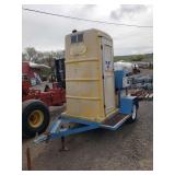 Portable Toilet on Trailer w/Hand Wash Station