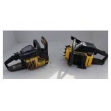(2) McCullough Chainsaws (1 non-op) No Bars