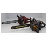 Shindaiwa Chainsaw 16' & McCullough FR2.0 14' Bar