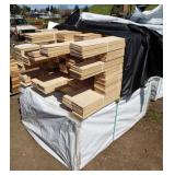 (2) Bundles 1/2'x6'x3-5' Bevel Lumber