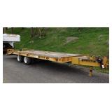 Dynaweld Tandem Axle Equipment Trailer w/Ramps