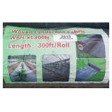 (2) Rolls Woven Landscape Fabric