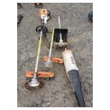 Stihl KM130R Weedeater w/Attachments