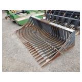 Virnig 80' Quick-Attach Rock Bucket