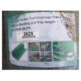 Artificial Grass Turf Drainage Holes w/Rubber
