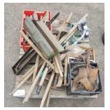 Miscellaneous Garden Tools, Cart, Etc