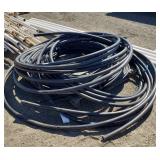 Pallet of Black Irrigation Pipe