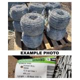 (10) Rolls Tough Strand 12.5ga Barbed Wire