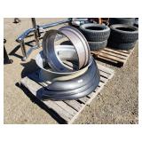 (2) Tractor Rims & Fender Flares