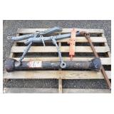 3-Point Arms, PTO Shaft Cover, Drawbar