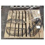 (9) Wall-Mount Planters