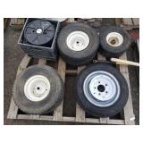 Garden Tractor Wheels, Tires & Weights