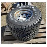 (2) Wild Country 31x11.50R15