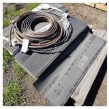 Shingle Roofing & Rolls of Copper