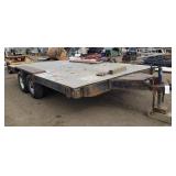 Tandem Axle Deck-Over Trailer - No Ramps