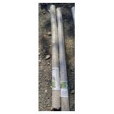 (2) Rolls Galvanized Iron Wire Mesh