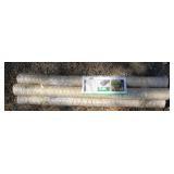 (4) Rolls Galvanized Steel Wire Mesh