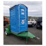 Portable Toilet w/Hand Wash Station