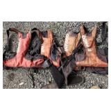 (4) Infaco Electric Pruner Battery Pack Vests