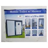 Mobile Toilet w/Shower