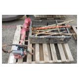 Tecumseh Gas 8' Auger, Basket, Miscellaneous