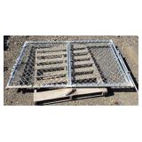 (2) Cyclone Fence Gates