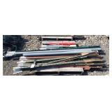 (7) 8' T-Posts, (20) 6' T-Posts, Post Pounders
