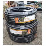 (3) Rolls 1/2' Poly Tubing 100'