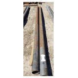 (2) 6' Steel Pipe