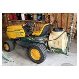 Yard-Man Lawn Tractor & 25-Gallon Sprayer w/Boom