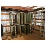 (5) Metal Shelves