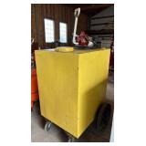 Portable 120-Gallon Diesel Fuel Tank w/Manual Pump