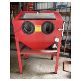 Glass Bead Blasting Cabinet w/Accessories