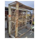 Metal Shelf w/Casters