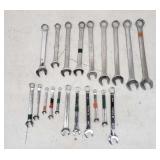 Assorted Open End Wrenches