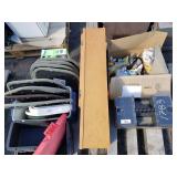 Fencing Supplies, Cooler, Toolbox, Misc