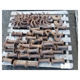 Cultivator Wheels, Hubs, Hook, Misc