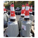 (80) Traffic Safety Cones
