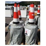 (80) Traffic Safety Cones