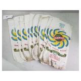(10) Vintage Orbis Flour Sacks