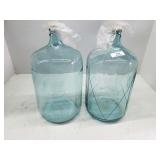 (2) Glass Carboys