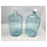 (2) Glass Carboys