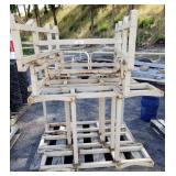 (5) Wine Barrel Stands